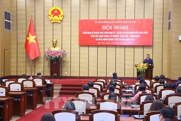 Hà Nội đặt mục tiêu GRDP tăng khoảng 7,0% trong năm 2023