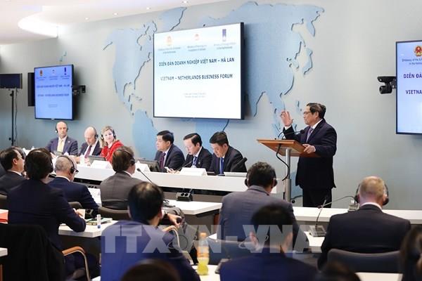 Thủ tướng Phạm Minh Chính dự Diễn đàn doanh nghiệp Việt Nam – Hà Lan