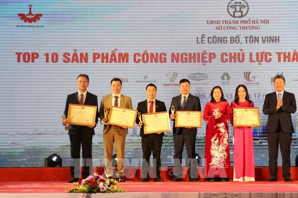 33 sản phẩm của Hà Nội được công nhận sản phẩm công nghiệp chủ lực năm 2022