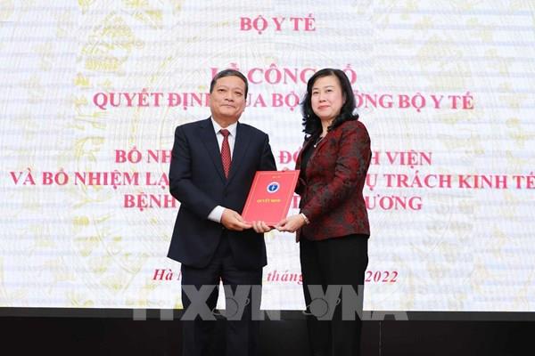 Tiến sĩ Đinh Văn Lượng được bổ nhiệm làm Giám đốc Bệnh viện Phổi Trung ương