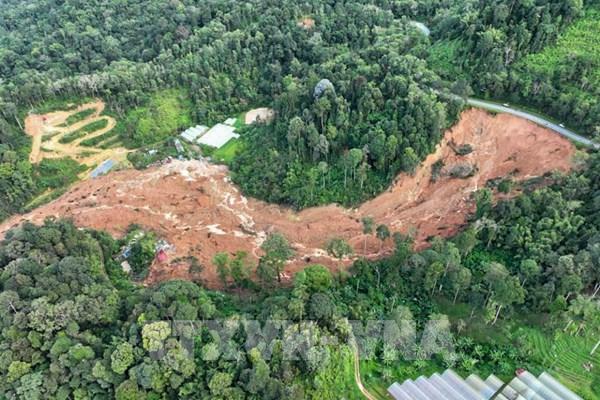 Lở đất tại Malaysia: Nguyên nhân ban đầu được cho là sạt lở bờ kè