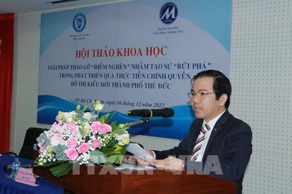 Gỡ "điểm nghẽn" để thành phố Thủ Đức phát triển kinh tế