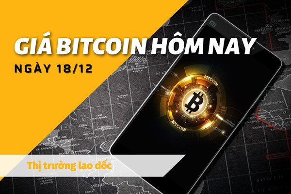 Giá Bitcoin ngày 18/12: Rơi khỏi mốc 17.000 USD, kéo theo nhiều đồng tiền số lao dốc
