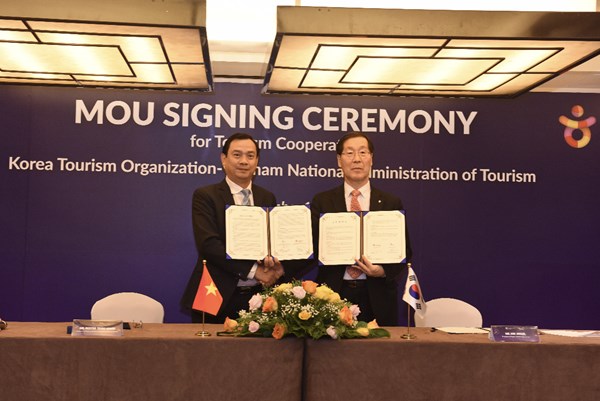 Hai nước Việt Nam - Hàn Quốc hợp tác phát triển du lịch 