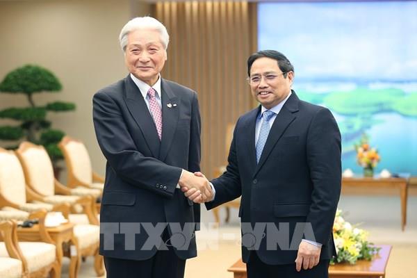 Thủ tướng Phạm Minh Chính tiếp Thống đốc tỉnh Tochigi, Nhật Bản