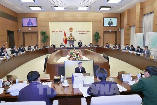 Ủy ban Thường vụ Quốc hội cho ý kiến về Quy hoạch tổng thể quốc gia