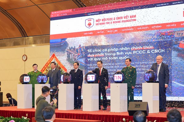 Chính thức thành lập Hiệp hội PCCC và cứu nạn, cứu hộ Việt Nam