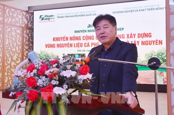 Liên kết khuyến nông cộng đồng, hợp tác xã và doanh nghiệp trong sản xuất cà phê 