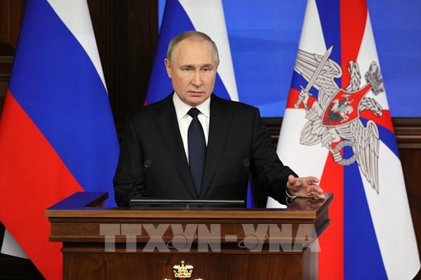 Tổng thống Putin: Nga sẽ đáp trả quyết định áp trần giá khí đốt của EU