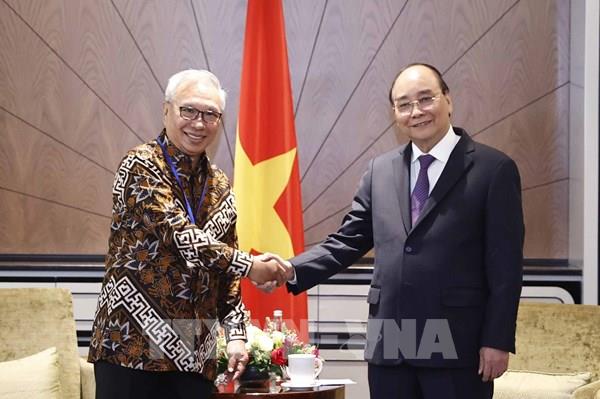 Chủ tịch nước Nguyễn Xuân Phúc tiếp Chủ tịch Hội Hữu nghị Indonesia – Việt Nam