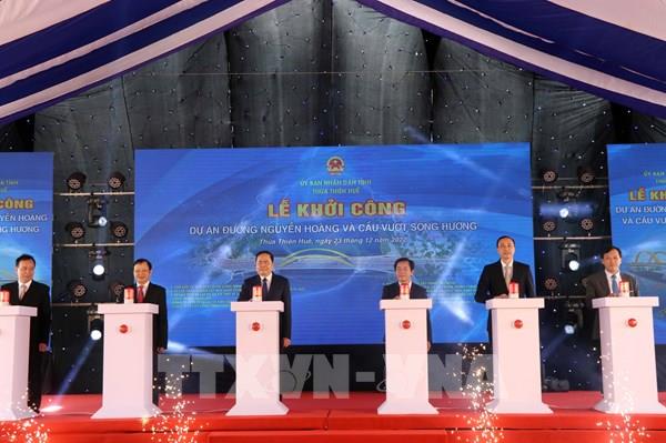 Thừa Thiên – Huế khởi công dự án cầu vượt sông Hương