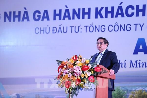 Thủ tướng phát lệnh khởi công xây dựng Nhà ga T3, Cảng hàng không Quốc tế Tân Sơn Nhất