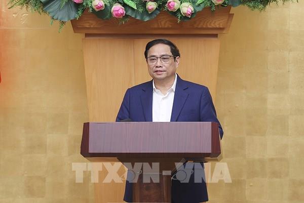 Thủ tướng Phạm Minh Chính chủ trì phiên họp Chính phủ xây dựng pháp luật tháng 12