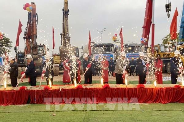 Vĩnh Phúc khởi công dự án xây dựng cầu vượt đường sắt trên đường Nguyễn Tất Thành