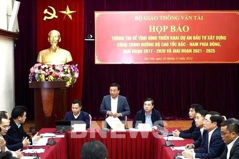 Ngày 1/1/2023, đồng loạt khởi công 12 dự án cao tốc Bắc - Nam giai đoạn 2