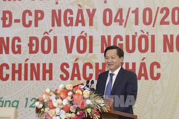 Phó Thủ tướng Lê Minh Khái: Nghiên cứu mở rộng đối tượng và hạn mức vay vốn chính sách