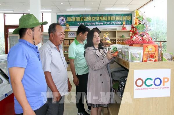 Ninh Thuận hình thành hệ thống các điểm phân phối sản phẩm OCOP