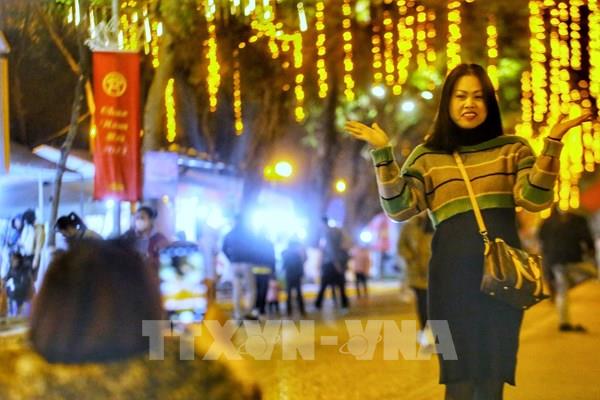 Phố đi bộ Trần Nhân Tông ngày đầu hoạt động