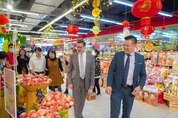 WinMart thúc đẩy tiêu thụ trái cây Australia
