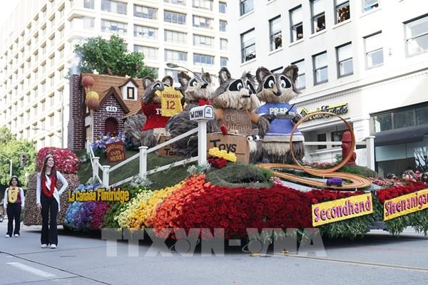 Độc đáo Lễ diễu hành hoa hồng lần thứ 134