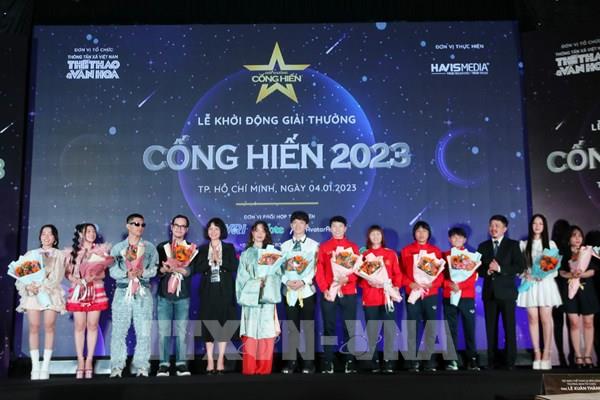 Giải thưởng Cống hiến 2023: Lần đầu tiên tôn vinh cả âm nhạc, thể thao