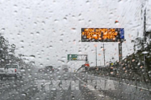 Bang California (Mỹ) kích hoạt tình trạng khẩn cấp do bão mạnh