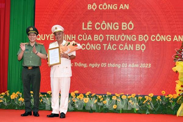 Đại tá Bùi Quốc Khánh giữ chức vụ Giám đốc Công an tỉnh Sóc Trăng