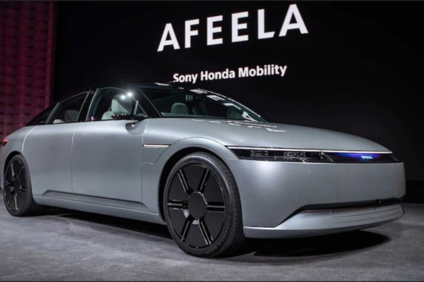 Sony và Honda chính thức ra mắt mẫu xe điện đầu tiên có tên là Afeela