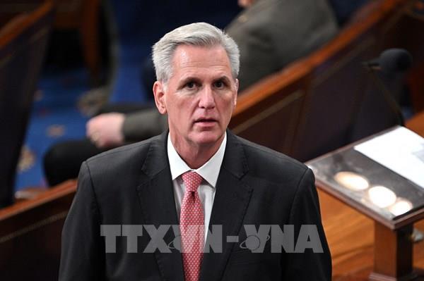 BREAKING NEWS: Ông Kevin McCarthy trở thành Chủ tịch Hạ viện Mỹ