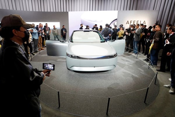 Sony trình diện mẫu xe điện đầu tiên trước thềm CES 2023