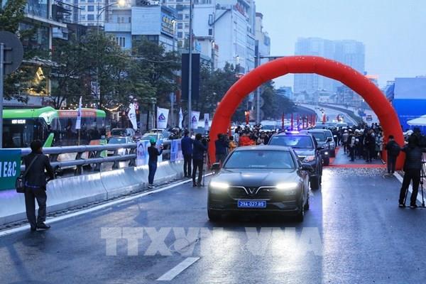 Hà Nội thông xe đường Vành đai 2 trên cao, đoạn cầu Vĩnh Tuy - Ngã Tư Sở
