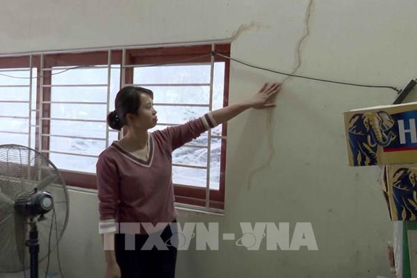 Thanh Hóa nhiều hộ dân bị nứt nhà nhưng vẫn chưa được bồi thường