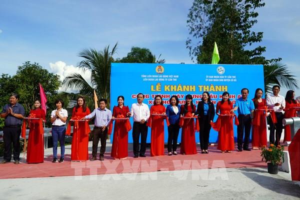 Cần Thơ: Khánh thành cầu giao thông nông thôn trước thềm Tết Nguyên đán Quý Mão