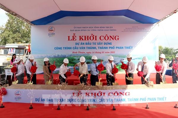 Bình Thuận khởi công xây dựng cầu Văn Thánh