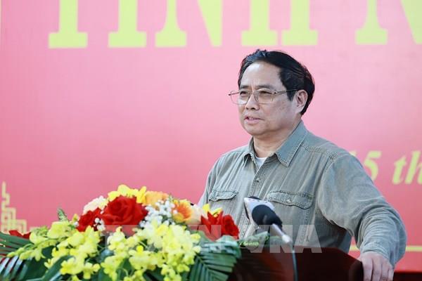 Thủ tướng: Nam Định phải trở lại là một trong những trung tâm phát triển ở phía Bắc