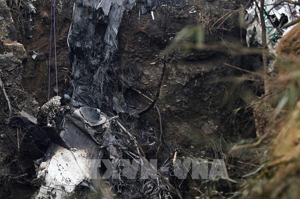 Vụ rơi máy bay tại Nepal: Đã tìm thấy hộp đen của máy bay