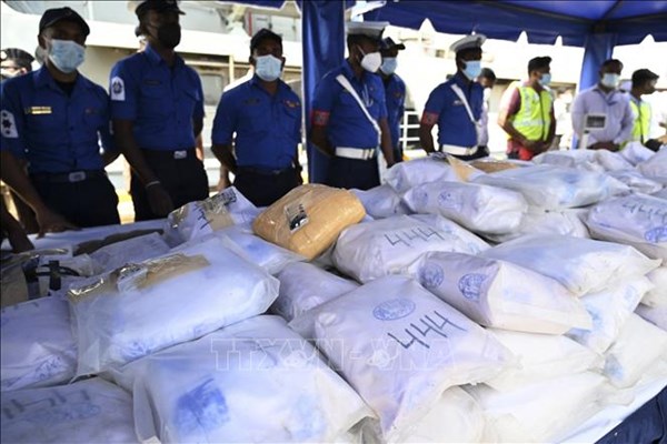 Sri Lanka bắt 10 nghi phạm liên quan đến ma túy