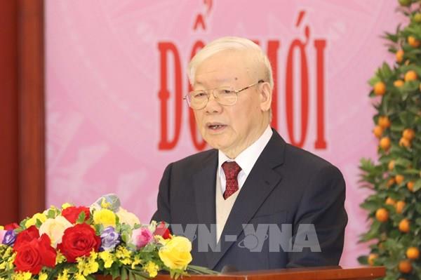 Tổng Bí thư Nguyễn Phú Trọng: Nỗ lực phấn đấu xây dựng đất nước ngày càng phồn vinh, hạnh phúc