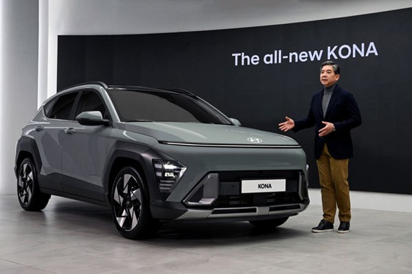Hyundai ra mắt mẫu SUV cỡ nhỏ Kona hoàn toàn mới mục tiêu bán 37.000 xe