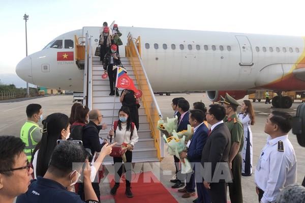 Khánh Hòa đón đoàn du khách Trung Quốc đầu tiên