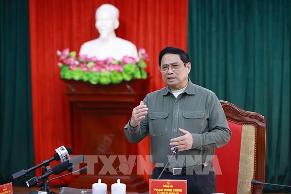 Thủ tướng kiểm tra dự án đường bộ cao tốc Tuyên Quang - Phú Thọ