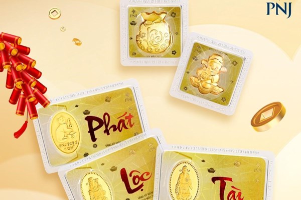 PNJ tung loạt sản phẩm độc đáo ngày Thần tài năm Quý Mão
