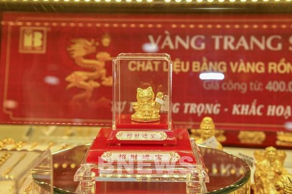 Giá vàng sáng 10/5 tăng 50 nghìn đồng/lượng