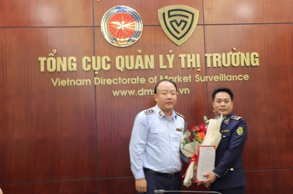 Bổ nhiệm ông Đỗ Hồng Trung là Phó Cục trưởng Cục Nghiệp vụ Quản lý thị trường