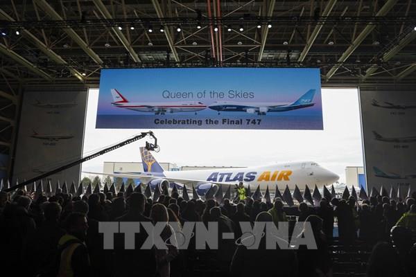 Boeing chia tay "Nữ hoàng Bầu trời" 747 bằng lễ bàn giao đặc biệt