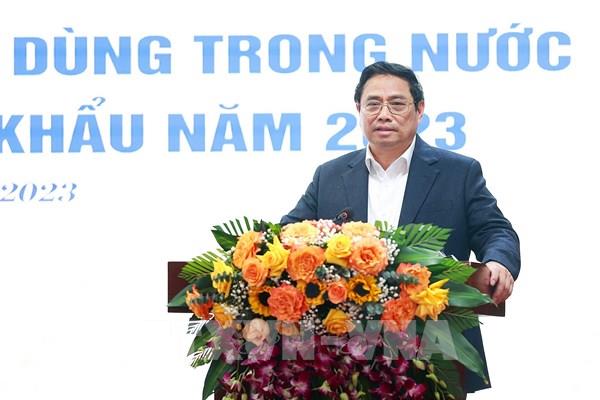 Thủ tướng Phạm Minh Chính: Phải coi doanh nghiệp là trọng tâm của sự phát triển ngành Công Thương