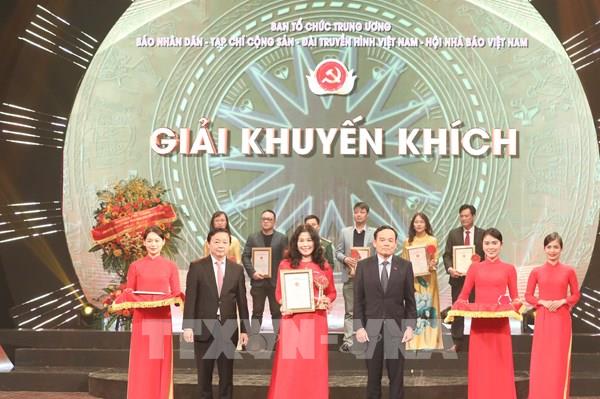 Lễ công bố và trao Giải báo chí toàn quốc về xây dựng Đảng lần thứ VII