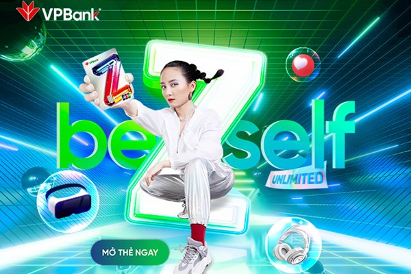 VPBank tung dòng thẻ Z Card dành riêng cho khách hàng Gen Z