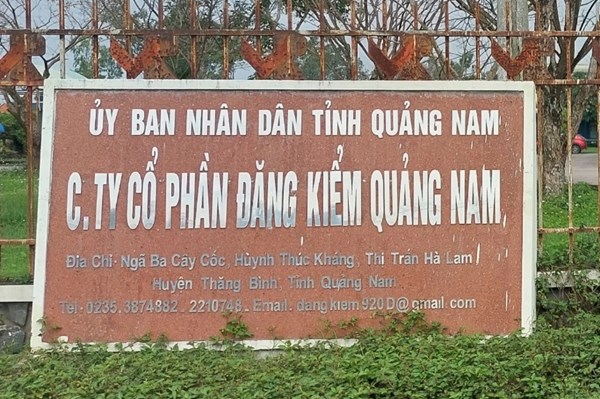 Quảng Nam: Khởi tố 13 đối tượng tại Trung tâm đăng kiểm xe cơ giới 9201D