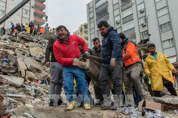 Động đất tại Thổ Nhĩ Kỳ và Syria: Số nạn nhân thiệt mạng vượt quá 7.800 người